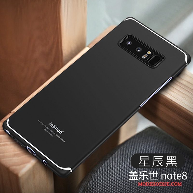 Hoesje Samsung Galaxy Note 8 Bescherming Schrobben Groen, Hoes Samsung Galaxy Note 8 Effen Kleurtelefoon