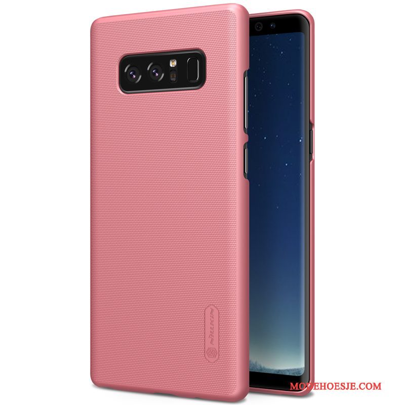 Hoesje Samsung Galaxy Note 8 Bescherming Schrobben Hard, Hoes Samsung Galaxy Note 8 Goudtelefoon