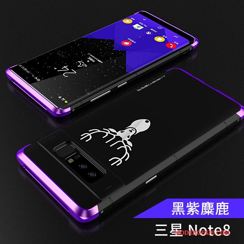 Hoesje Samsung Galaxy Note 8 Metaal Telefoon Dun, Hoes Samsung Galaxy Note 8 Zakken Trend Persoonlijk