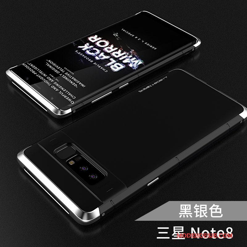 Hoesje Samsung Galaxy Note 8 Metaal Telefoon Dun, Hoes Samsung Galaxy Note 8 Zakken Trend Persoonlijk