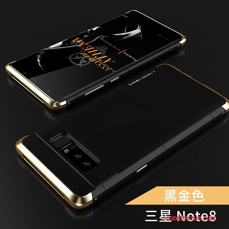 Hoesje Samsung Galaxy Note 8 Metaal Telefoon Dun, Hoes Samsung Galaxy Note 8 Zakken Trend Persoonlijk