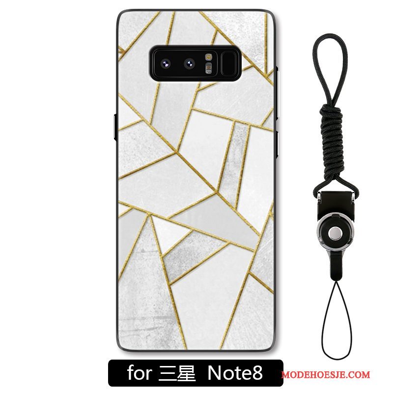 Hoesje Samsung Galaxy Note 8 Reliëf Anti-fall Hanger, Hoes Samsung Galaxy Note 8 Bescherming Hard Persoonlijk