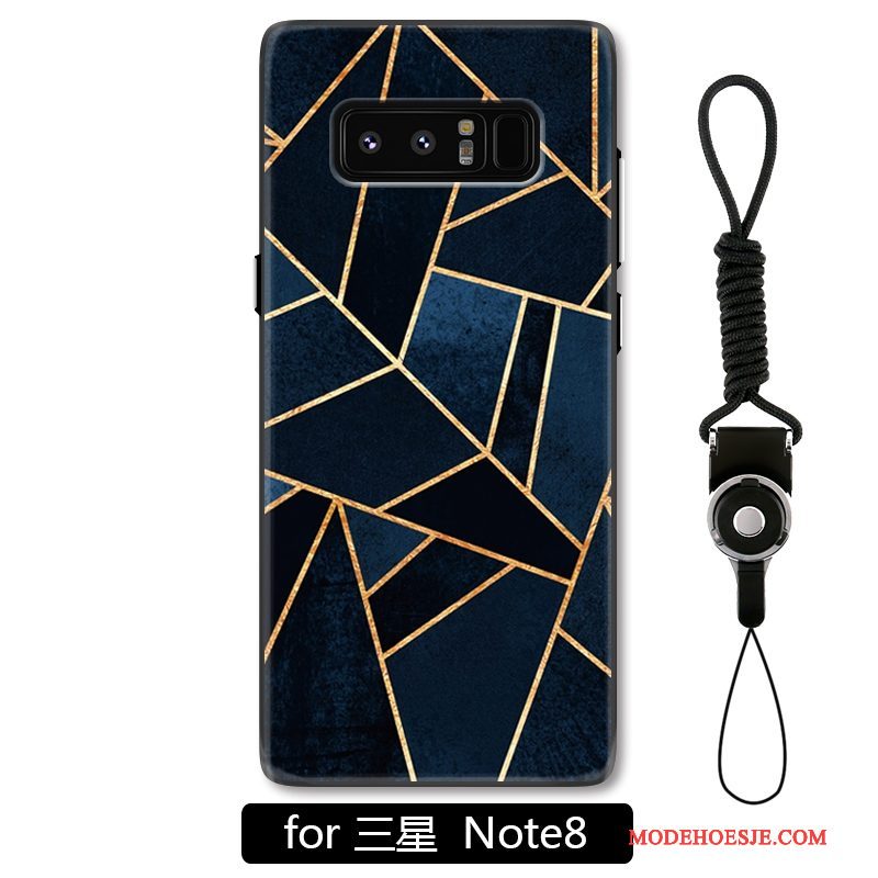 Hoesje Samsung Galaxy Note 8 Reliëf Anti-fall Hanger, Hoes Samsung Galaxy Note 8 Bescherming Hard Persoonlijk