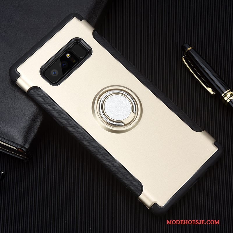 Hoesje Samsung Galaxy Note 8 Siliconen Telefoon Anti-fall, Hoes Samsung Galaxy Note 8 Zacht Goud