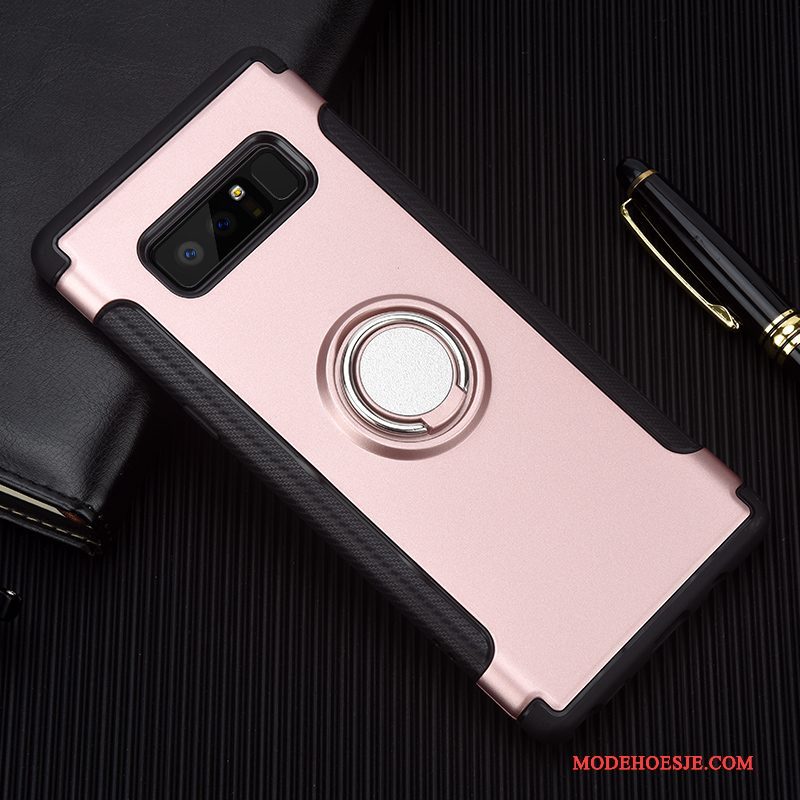 Hoesje Samsung Galaxy Note 8 Siliconen Telefoon Anti-fall, Hoes Samsung Galaxy Note 8 Zacht Goud