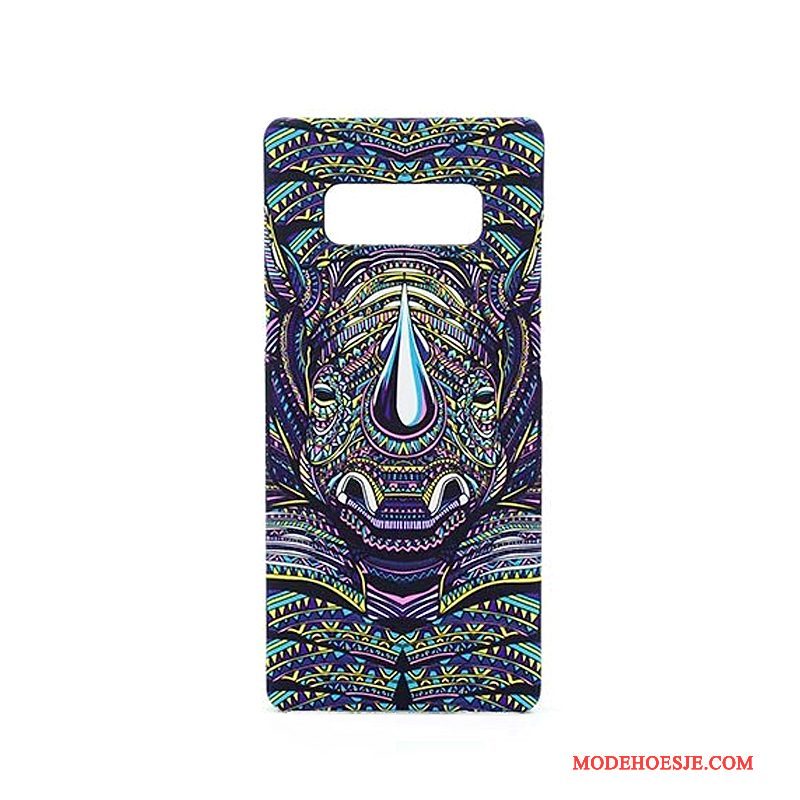 Hoesje Samsung Galaxy Note 8 Zacht Schrobben Trend, Hoes Samsung Galaxy Note 8 Bescherming Lichtendetelefoon