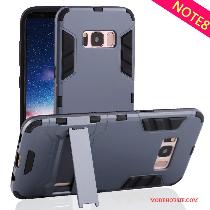 Hoesje Samsung Galaxy Note 8 Zakken Anti-fall Goud, Hoes Samsung Galaxy Note 8 Bescherming