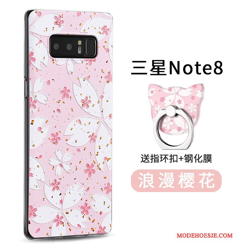 Hoesje Samsung Galaxy Note 8 Zakken Klittenband Dun, Hoes Samsung Galaxy Note 8 Kleur Persoonlijktelefoon