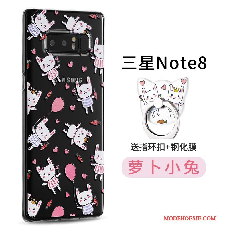 Hoesje Samsung Galaxy Note 8 Zakken Klittenband Dun, Hoes Samsung Galaxy Note 8 Kleur Persoonlijktelefoon