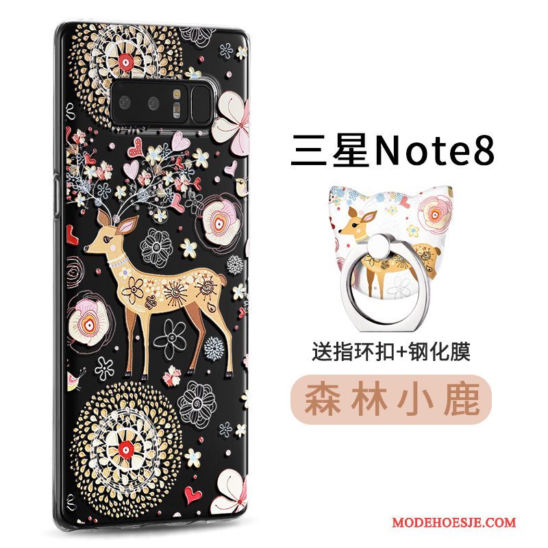 Hoesje Samsung Galaxy Note 8 Zakken Klittenband Dun, Hoes Samsung Galaxy Note 8 Kleur Persoonlijktelefoon