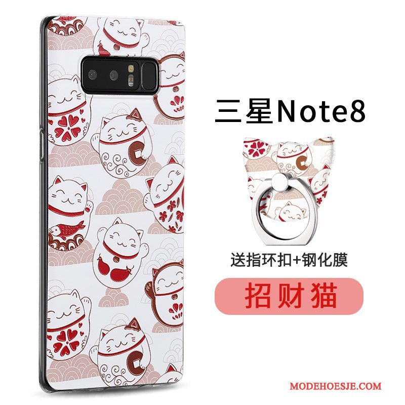 Hoesje Samsung Galaxy Note 8 Zakken Klittenband Dun, Hoes Samsung Galaxy Note 8 Kleur Persoonlijktelefoon