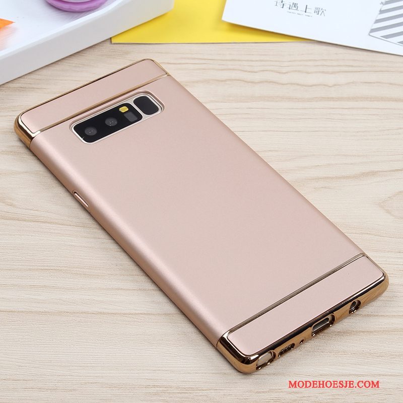 Hoesje Samsung Galaxy Note 8 Zakken Telefoon Hard, Hoes Samsung Galaxy Note 8 Bescherming Zilver