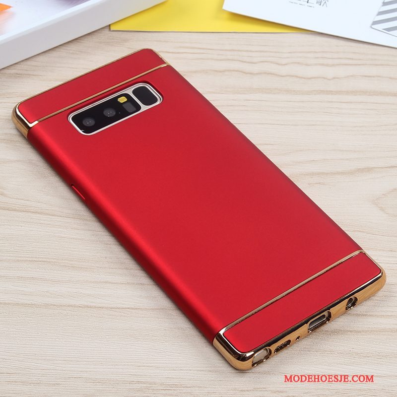 Hoesje Samsung Galaxy Note 8 Zakken Telefoon Hard, Hoes Samsung Galaxy Note 8 Bescherming Zilver