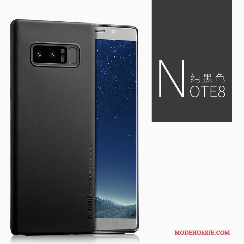 Hoesje Samsung Galaxy Note 8 Zakken Telefoon Nieuw, Hoes Samsung Galaxy Note 8 Siliconen Dun Zwart