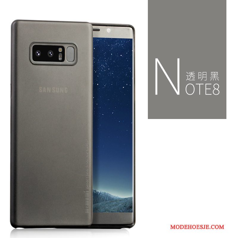 Hoesje Samsung Galaxy Note 8 Zakken Telefoon Nieuw, Hoes Samsung Galaxy Note 8 Siliconen Dun Zwart