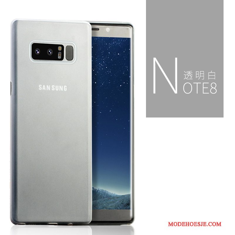 Hoesje Samsung Galaxy Note 8 Zakken Telefoon Nieuw, Hoes Samsung Galaxy Note 8 Siliconen Dun Zwart