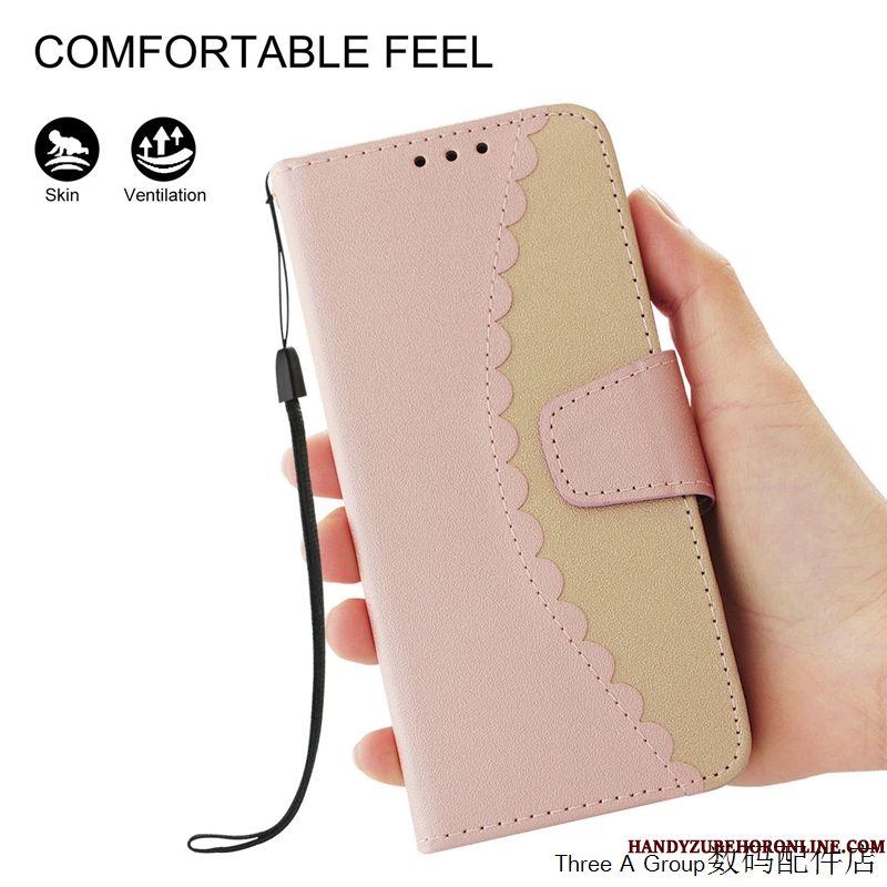 Hoesje Samsung Galaxy Note 9 Folio Telefoon Eenvoudige, Hoes Samsung Galaxy Note 9 Leer