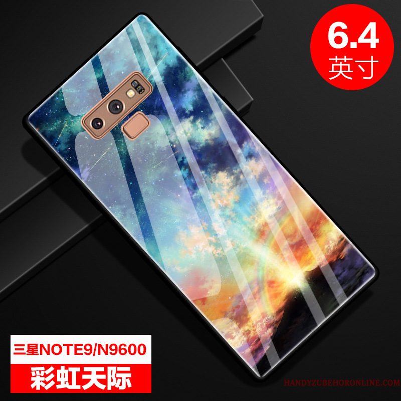 Hoesje Samsung Galaxy Note 9 Scheppend Sterrenhemel Anti-fall, Hoes Samsung Galaxy Note 9 Bescherming Spiegeltelefoon