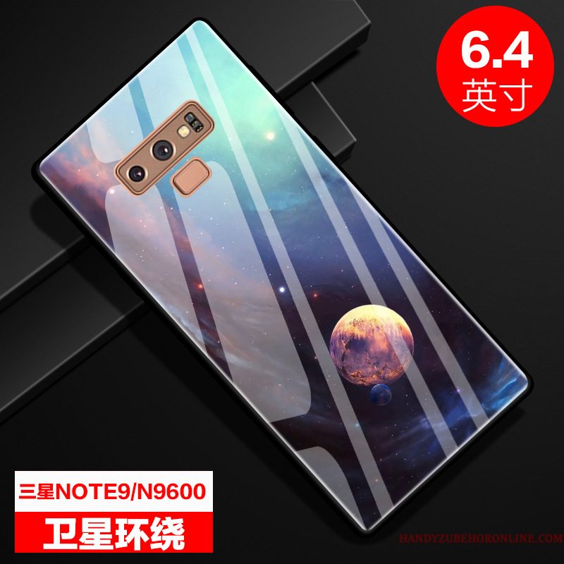 Hoesje Samsung Galaxy Note 9 Scheppend Sterrenhemel Anti-fall, Hoes Samsung Galaxy Note 9 Bescherming Spiegeltelefoon