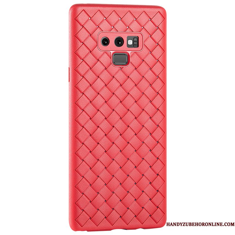 Hoesje Samsung Galaxy Note 9 Zacht Schrobben Purper, Hoes Samsung Galaxy Note 9 Bescherming Persoonlijk Net Red