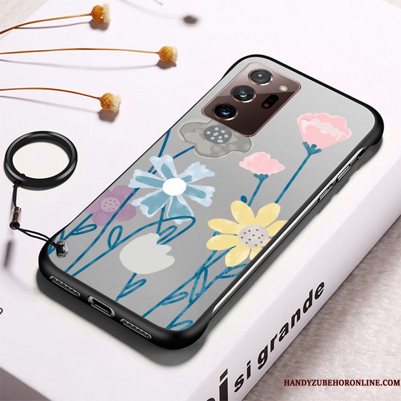 Hoesje Samsung Galaxy Note20 Ultra Zakken Doorzichtig Pas, Hoes Samsung Galaxy Note20 Ultra Minitelefoon