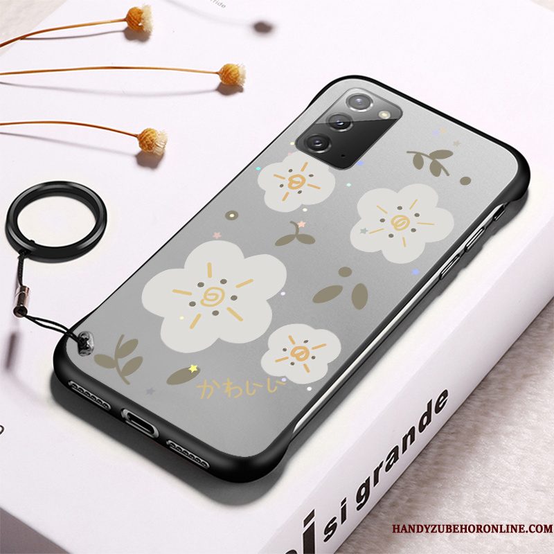 Hoesje Samsung Galaxy Note20 Zakken Zwart Hard, Hoes Samsung Galaxy Note20 Vers Patroon