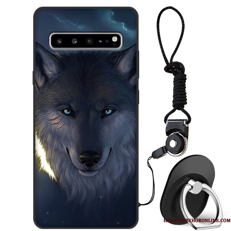 Hoesje Samsung Galaxy S10 5g Bescherming Telefoon Rood, Hoes Samsung Galaxy S10 5g Zakken Anti-fall Trendy Merk