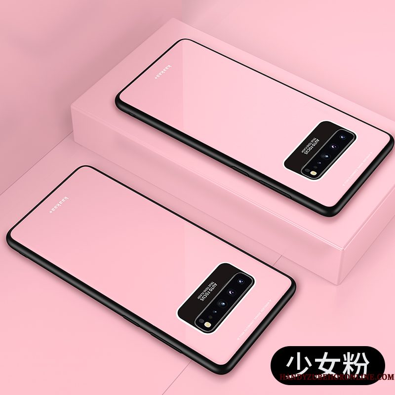 Hoesje Samsung Galaxy S10 5g Nieuw Tempereren, Hoes Samsung Galaxy S10 5g Skärmskyddtelefoon