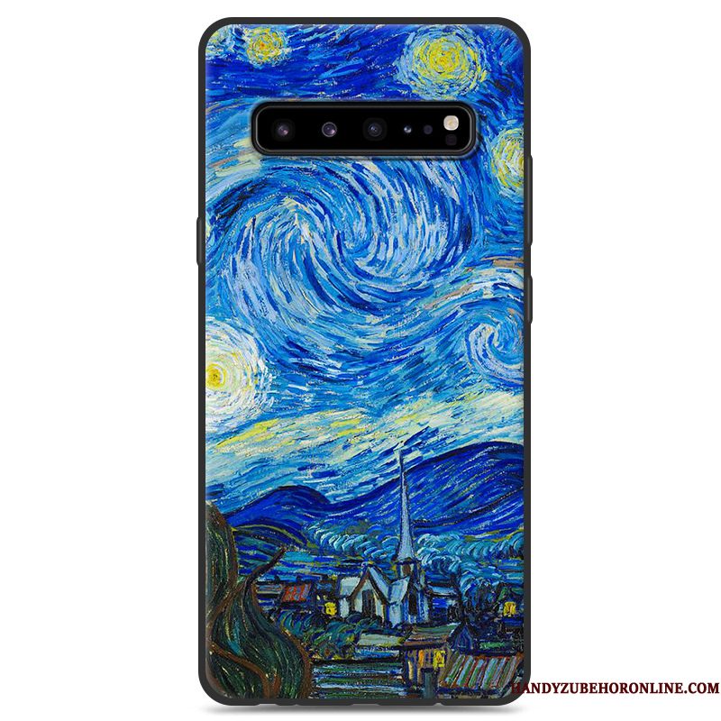 Hoesje Samsung Galaxy S10 5g Siliconen Zwarttelefoon, Hoes Samsung Galaxy S10 5g Bescherming Persoonlijk Grijs