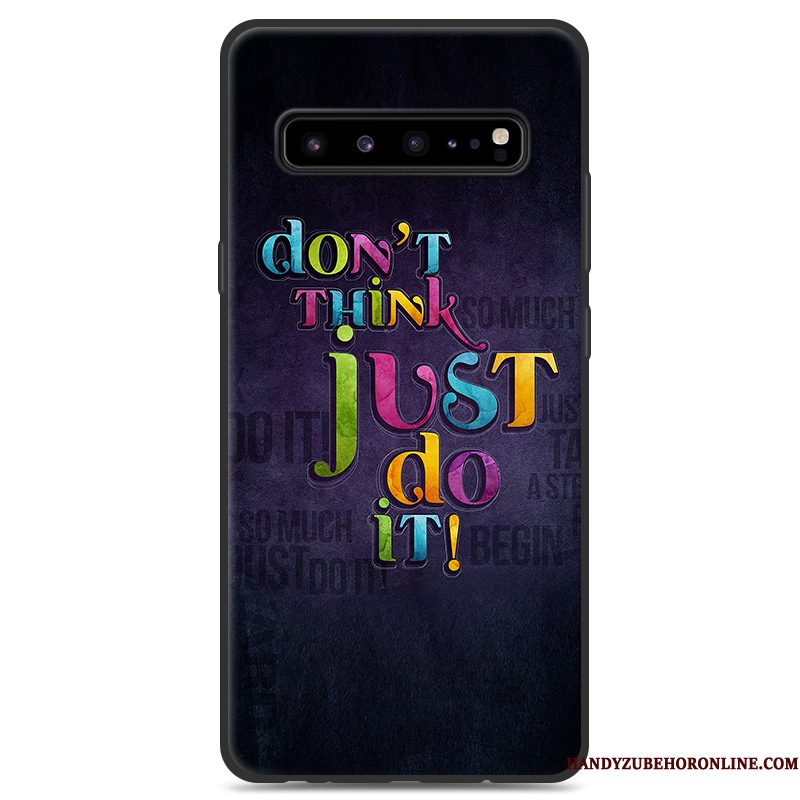 Hoesje Samsung Galaxy S10 5g Siliconen Zwarttelefoon, Hoes Samsung Galaxy S10 5g Bescherming Persoonlijk Grijs