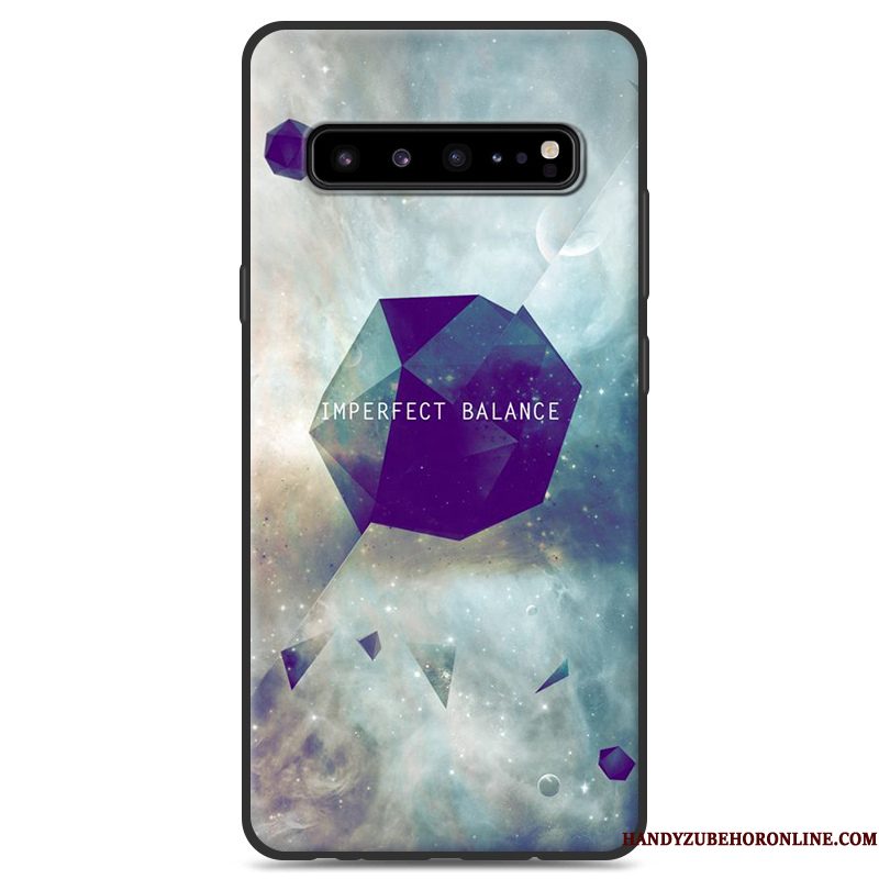 Hoesje Samsung Galaxy S10 5g Siliconen Zwarttelefoon, Hoes Samsung Galaxy S10 5g Bescherming Persoonlijk Grijs