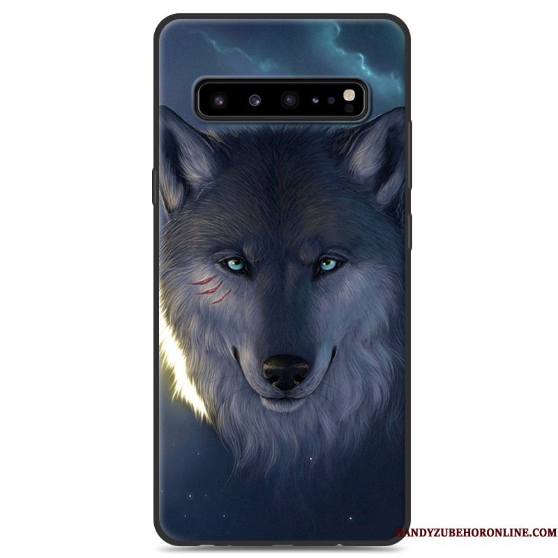 Hoesje Samsung Galaxy S10 5g Siliconen Zwarttelefoon, Hoes Samsung Galaxy S10 5g Bescherming Persoonlijk Grijs