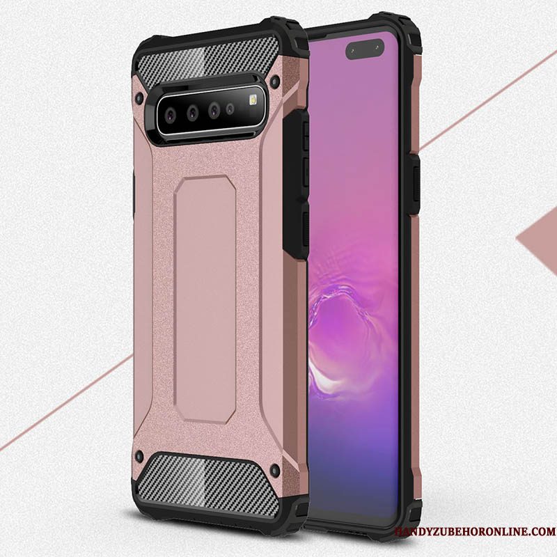 Hoesje Samsung Galaxy S10 5g Zakken Anti-fall Schrobben, Hoes Samsung Galaxy S10 5g Siliconen Telefoon Dikke