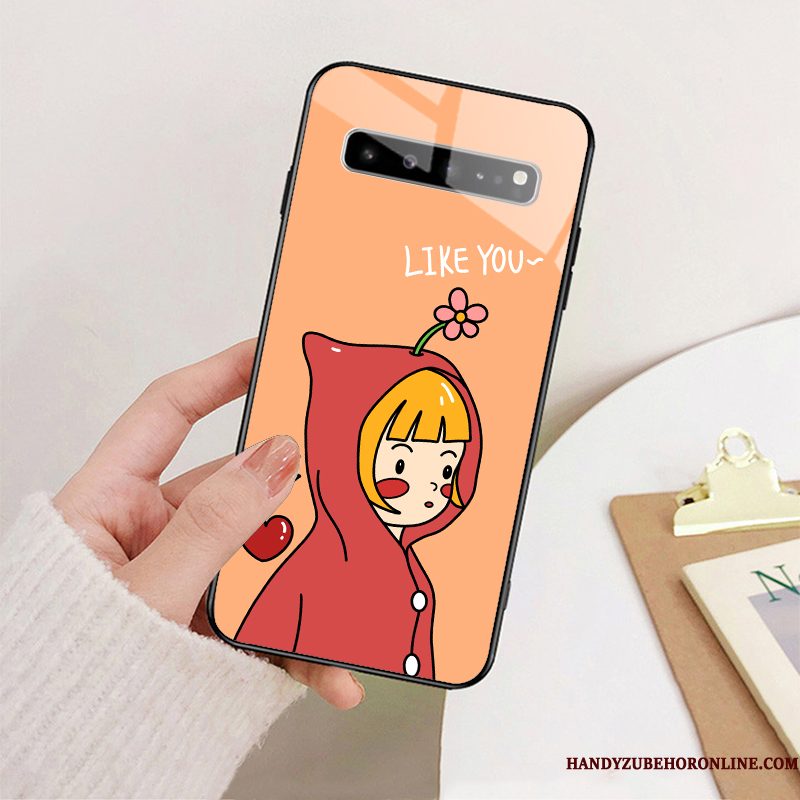 Hoesje Samsung Galaxy S10 5g Zakken Telefoon Roze, Hoes Samsung Galaxy S10 5g Bescherming Mooie Anti-fall