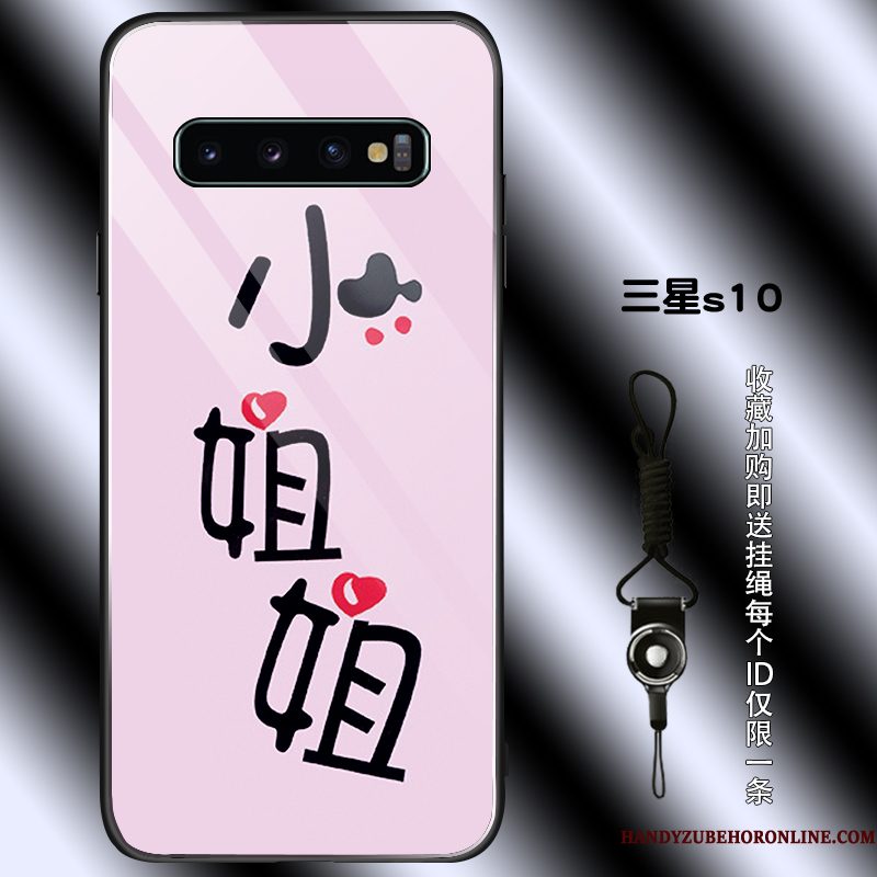 Hoesje Samsung Galaxy S10 Bescherming Persoonlijk Jeugd, Hoes Samsung Galaxy S10 Zakken Zwarttelefoon