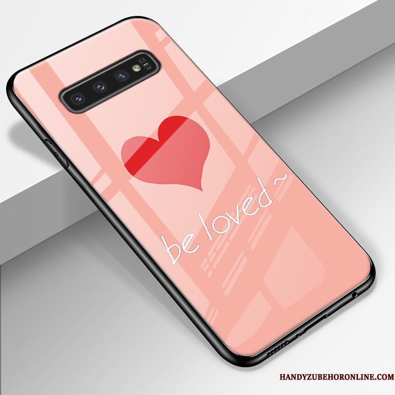 Hoesje Samsung Galaxy S10+ Bescherming Persoonlijk Mini, Hoes Samsung Galaxy S10+ Siliconen Glas Eenvoudige