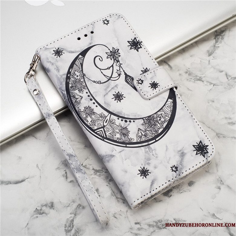 Hoesje Samsung Galaxy S10+ Bescherming Rozetelefoon, Hoes Samsung Galaxy S10+ Folio Anti-fall