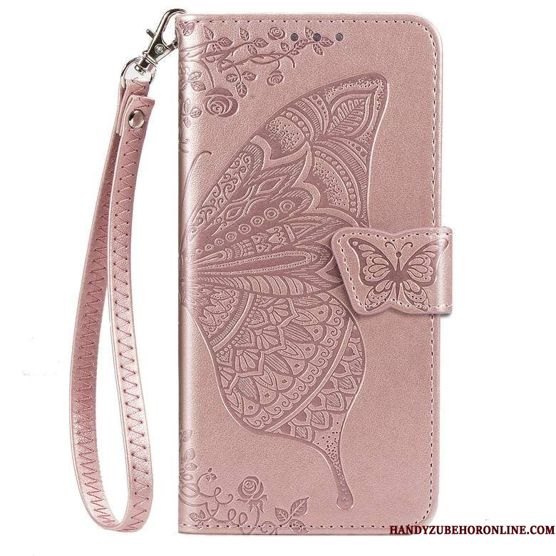 Hoesje Samsung Galaxy S10 Lite Folio Anti-falltelefoon, Hoes Samsung Galaxy S10 Lite Bescherming Rose Goud