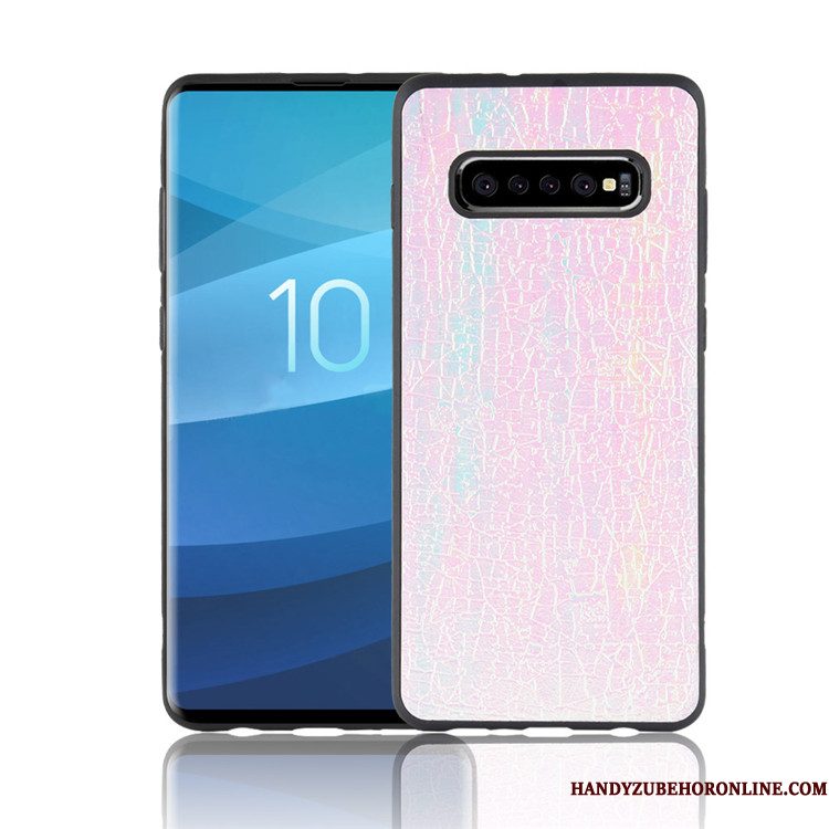 Hoesje Samsung Galaxy S10 Scheppend Persoonlijk Zwart, Hoes Samsung Galaxy S10 Kleurtelefoon