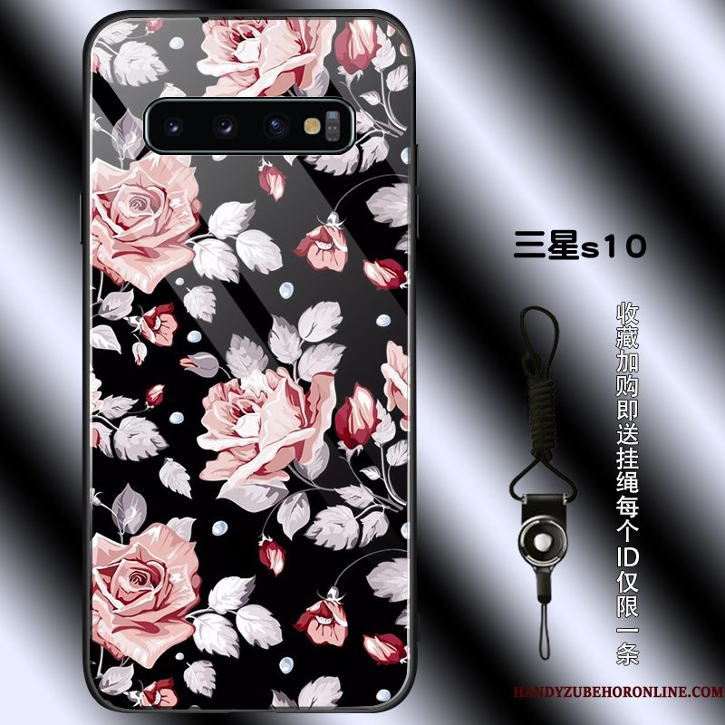 Hoesje Samsung Galaxy S10 Siliconen Persoonlijk Anti-fall, Hoes Samsung Galaxy S10 Vintage Jeugdtelefoon