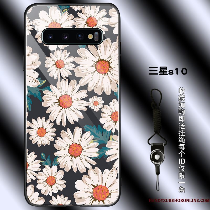 Hoesje Samsung Galaxy S10 Siliconen Persoonlijk Anti-fall, Hoes Samsung Galaxy S10 Vintage Jeugdtelefoon