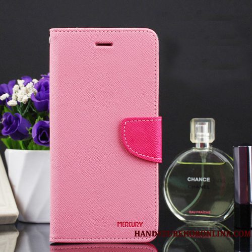 Hoesje Samsung Galaxy S10 Zacht Hanger Purper, Hoes Samsung Galaxy S10 Folio Anti-falltelefoon