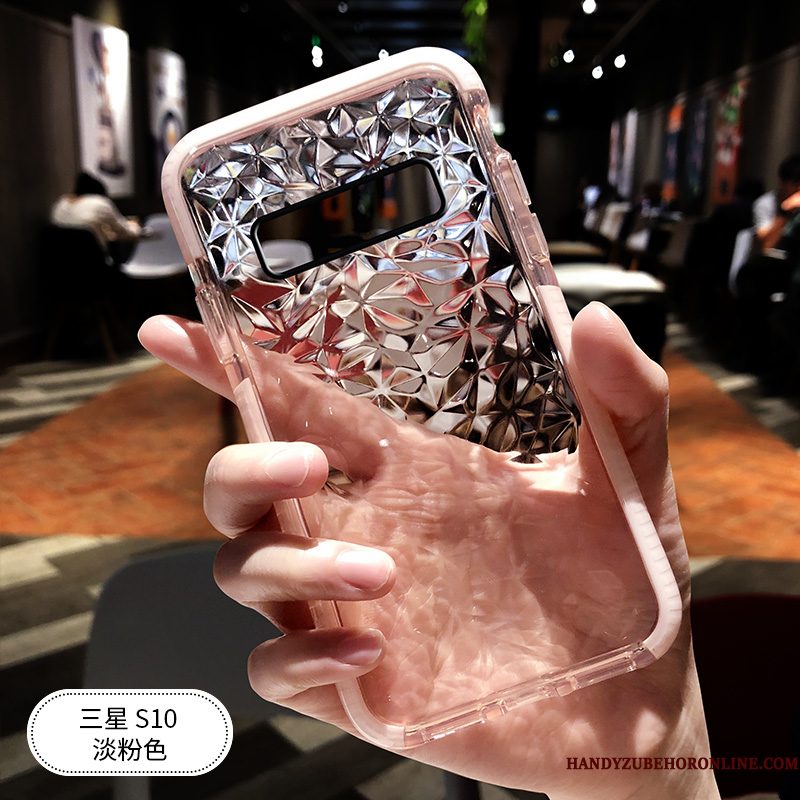Hoesje Samsung Galaxy S10 Zacht Wit Nieuw, Hoes Samsung Galaxy S10 Bescherming Anti-falltelefoon