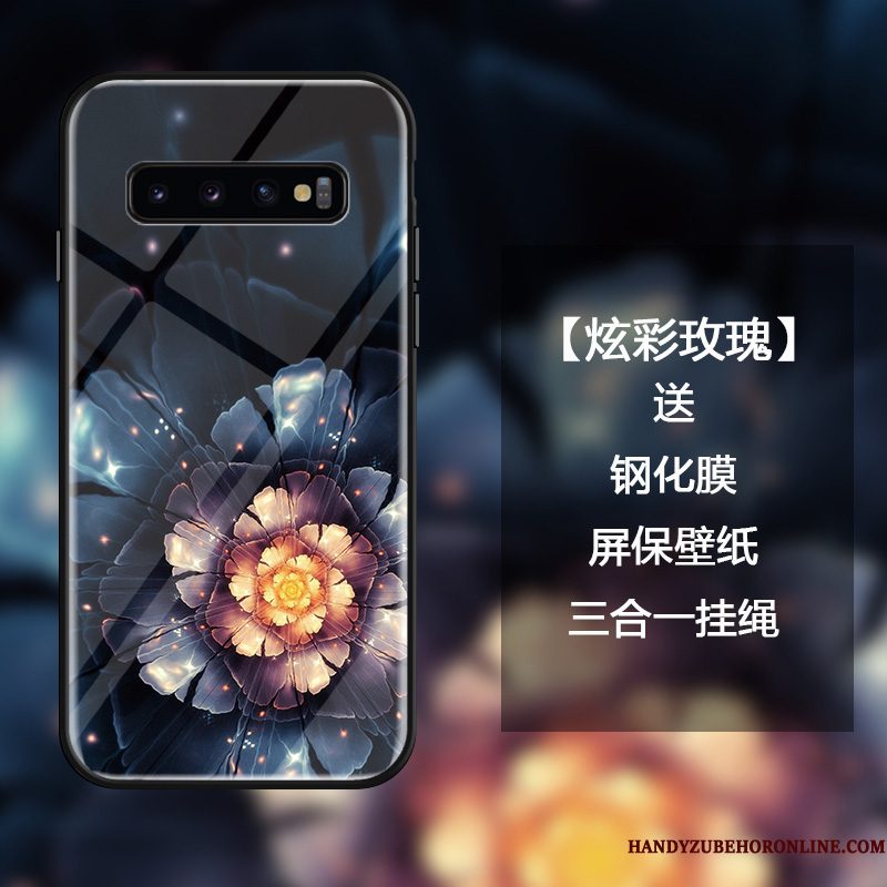 Hoesje Samsung Galaxy S10 Zakken Anti-falltelefoon, Hoes Samsung Galaxy S10 Scheppend Persoonlijk Hanger