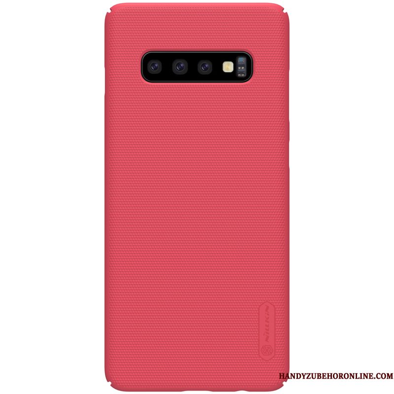 Hoesje Samsung Galaxy S10+ Zakken Hard Anti-fall, Hoes Samsung Galaxy S10+ Bescherming Schrobbentelefoon