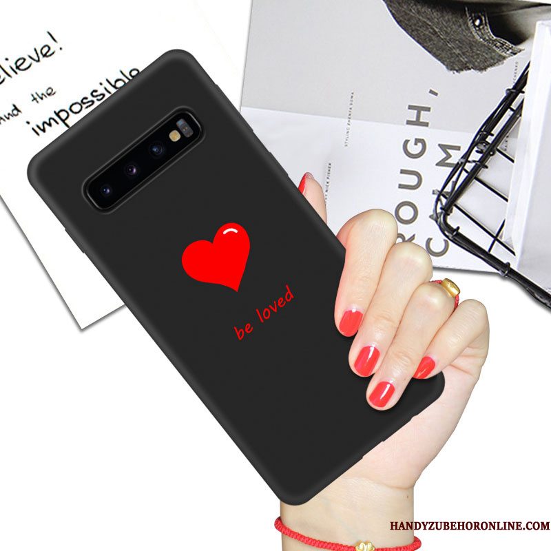 Hoesje Samsung Galaxy S10+ Zakken Trend Anti-fall, Hoes Samsung Galaxy S10+ Scheppend Net Redtelefoon