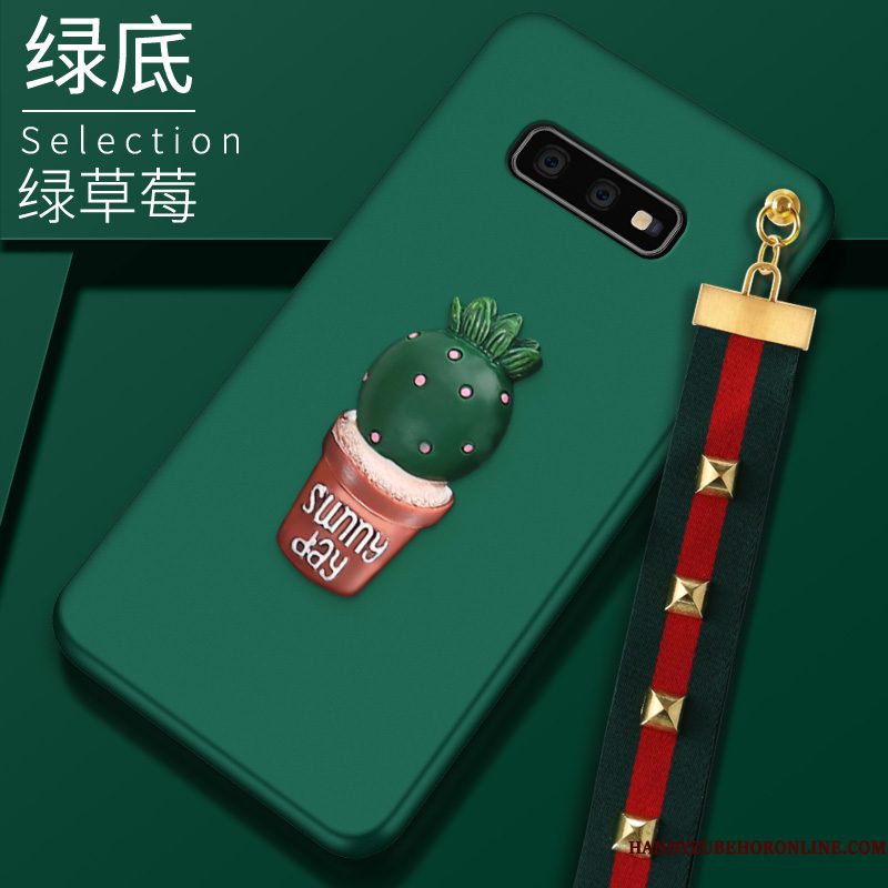 Hoesje Samsung Galaxy S10e Bescherming Dun Liefde, Hoes Samsung Galaxy S10e Zacht Schrobben Trendy Merk