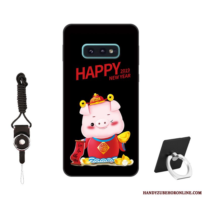 Hoesje Samsung Galaxy S10e Bescherming Roze Pas, Hoes Samsung Galaxy S10e Zacht Telefoon Trend