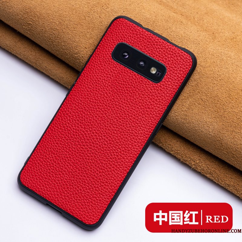 Hoesje Samsung Galaxy S10e Bescherming Telefoon Blauw, Hoes Samsung Galaxy S10e Zakken High End Anti-fall