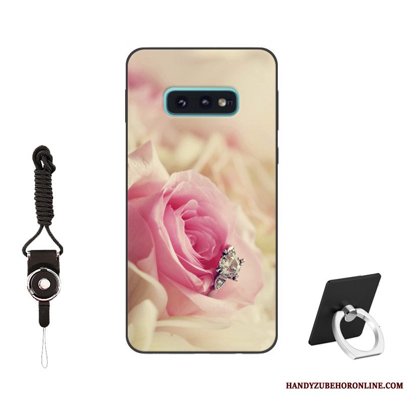 Hoesje Samsung Galaxy S10e Geschilderd Pas Blauw, Hoes Samsung Galaxy S10e Zacht Trendtelefoon